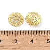 Rack Plating Brass Beads Caps KK-B088-03C-G-3