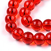 Transparent Glass Beads Strands GLAA-T032-T10mm-09-3