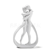 Valentine's Day Resin Couple Figurine AJEW-E057-02A-2