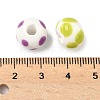 Handmade Porcelain European Beads PORC-C009-01-3