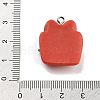 Christmas Theme Opaque Resin Pendants RESI-F054-A03-3