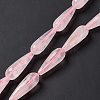 Natural Rose Quartz Beads Strands G-I328-10-4