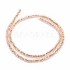 Electroplate Non-magnetic Synthetic Hematite Beads Strands G-L485-06D-LRG-3