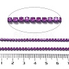 Iron Rhinestone Glass Cup Chain CH-U001-01Y-3