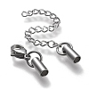 Tarnish Resistant 304 Stainless Steel Curb Chain Extender STAS-K195-29P-02-2