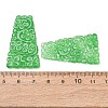 Dyed Natural Quartz Carved Pendants GG-CBA0022-14A-3