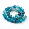 Natural Agate Beads Strands G-MSMC007-19-12mm-2