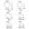 Iron Textured Jump Rings IFIN-CJ0001-24-2