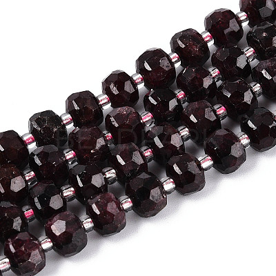 Natural Garnet Beads Strands G-N327-08A-03-1