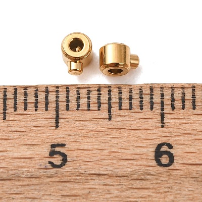 304 Stainless Steel Crimp Beads X-STAS-A151-04G-1