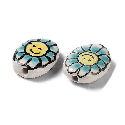 Handmade Porcelain Beads PORC-G011-04E-1