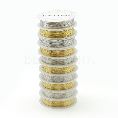 Round Copper Jewelry Wire CW0.5mm018-1