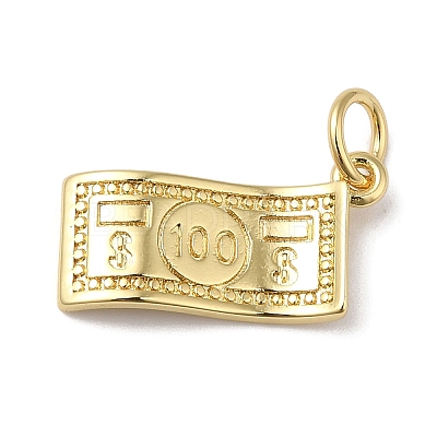 Rack Plating Brass Pendants X-KK-B092-08G-1