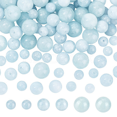3 Strands 3 Styles Natural Chalcedony Beads Strands G-NB0005-16-1