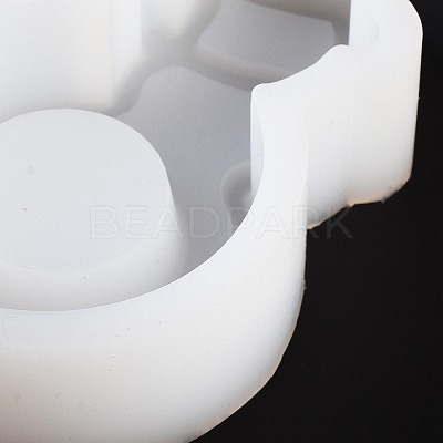 Silicone Christmas Theme Candle Holder Molds DIY-A040-04A-1
