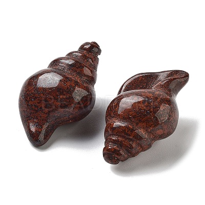 Natural Sesame Jasper Carved Figurines DJEW-L023-H19-1