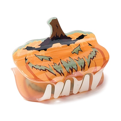 Halloween Theme Luminous PVC Claw Hair Clip PHAR-F022-02B-1