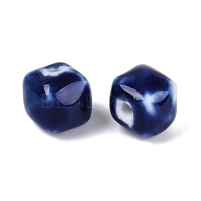 Vintage Handmade Porcelain Beads PORC-N013-18-04-1