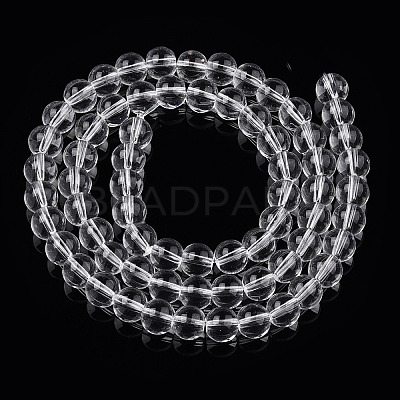Transparent Glass Beads Strands LS-GLAA-T032-T6mm-13-1