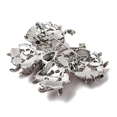 Butterfly Resin Pins JEWB-L026-05P-01-1