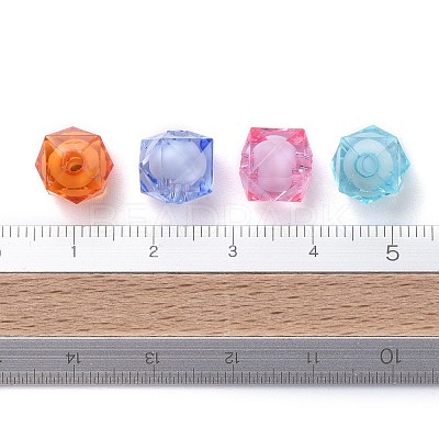 Transparent Acrylic Beads TACR-S112-10mm-M-1