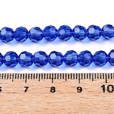 Transparent Glass Beads EGLA-A035-T4mm-D21-1