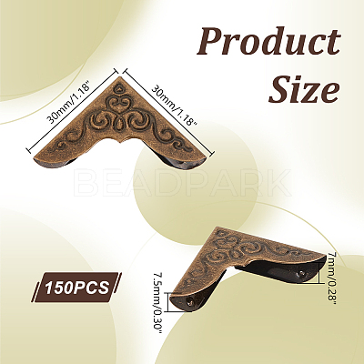 150Pcs Iron Corner Protector FIND-PH0018-45-1