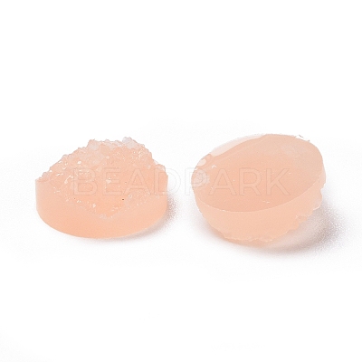Druzy Resin Cabochons LS-CRES-S040-12mm-19-1