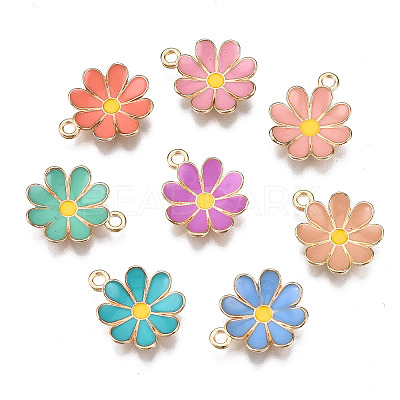Alloy Enamel Pendants ENAM-S121-116-G-1