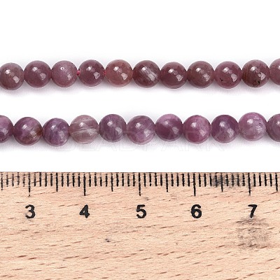 Natural Ruby Beads Strands G-L631-A01-5-6mm-AB-1