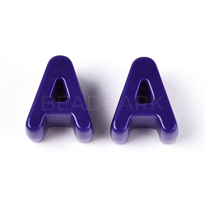 Opaque Acrylic European Beads OACR-M027-01A-03-1