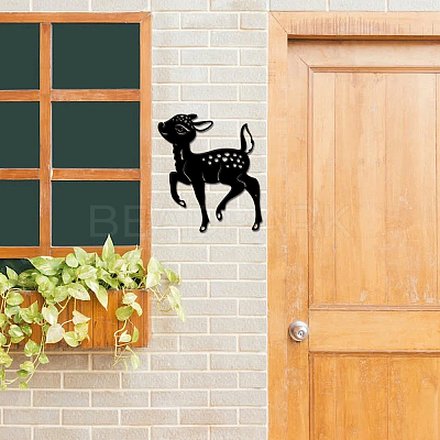 Iron Wall Art Decorations HJEW-WH0067-049-1