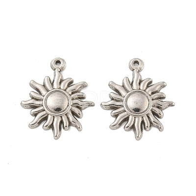 Non-Tarnish 304 Stainless Steel Pendants STAS-O004-04P-1