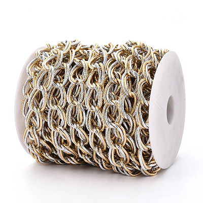 Aluminium Double Curb Chains CHA-N004-12PG-1