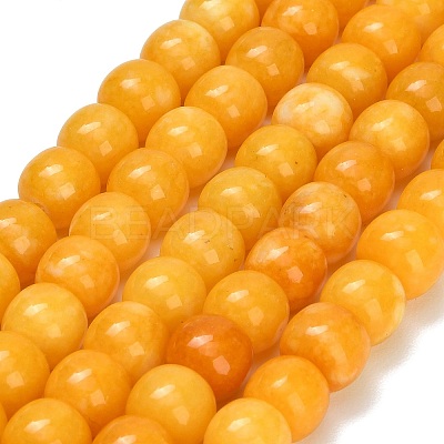 Dyed Natural White Jade Beads Strands GG-CBA88FB-01B-1