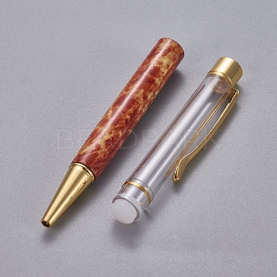 Creative Empty Tube Ballpoint Pens AJEW-L076-A08-1