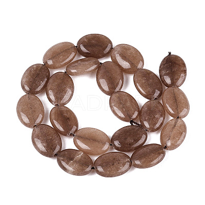 Dyed Natural White Jade Beads Strands G-N370-01A-09-1