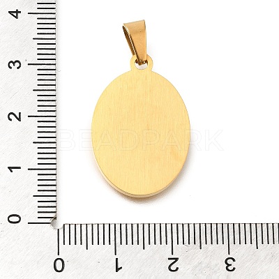 304 Stainless Steel Pendants STAS-K394-04G-08-1