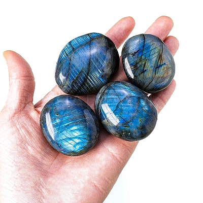 Natural Labradorite Oval Stone PW-WG14895-02-1