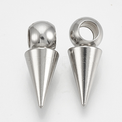 Non-Tarnish 201 Stainless Steel Pendants X-STAS-S078-02-1