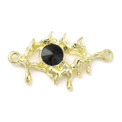 Alloy Jet Rhinestone Pendants LS-PALLOY-P294-01G-02-1