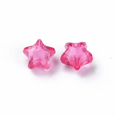 Transparent Acrylic Beads TACR-S152-01A-705-1