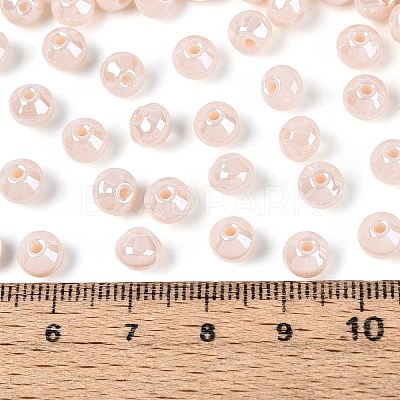 Opaque Colours Glass Seed Beads SEED-N007-34B-1