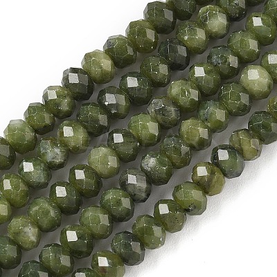 Natural Taiwan Jade Bead Strands G-D344-A03-1