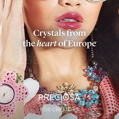 Preciosa® MAXIMA Crystal Round Stones X-PRC-RASS39-23980-1