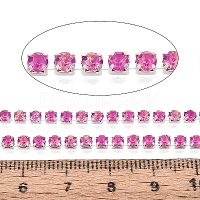 Iron Rhinestone Cup Chains CH-A008-02E-1