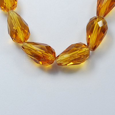 Glass Beads Strands LS-GLAA-R024-11x8mm-10-1