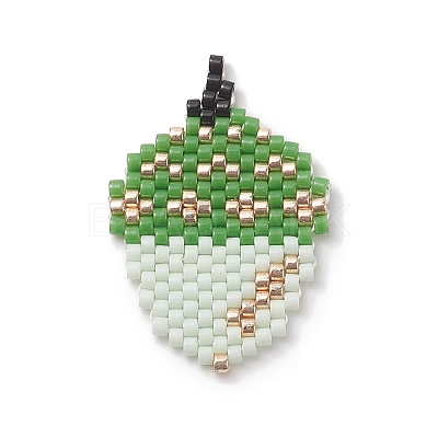3Pcs 3 Color Handmade MIYUKI Japanese Seed Loom Pattern Seed Beads PALLOY-MZ00073-1