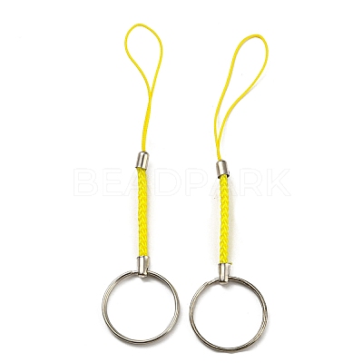 Polyester Cord Mobile Straps FIND-G063-04P-02-1