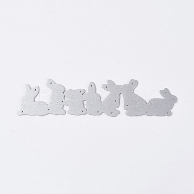 Bunny Carbon Steel Cutting Dies Stencils X-DIY-L024-06-1